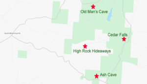 High Rock Hideaways property map